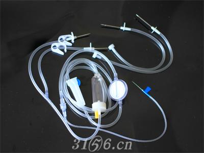 一次性使用TPE精密过滤输液器带针