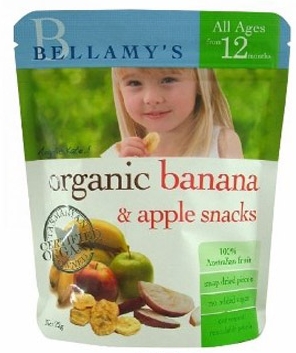 贝拉米有机苹果香蕉干