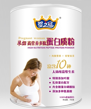 婴之冠孕妇高营养多肽蛋白质粉