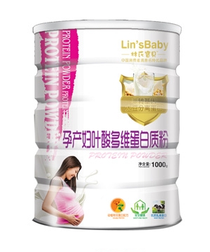 林氏宝贝孕产妇叶酸多维蛋白质粉